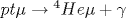 pt\mu \rightarrow {}^4{He}\mu + \gamma 