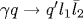 \gamma q \to q' l_1\bar{l}_2