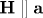 {\bf H}\parallel{\bf a}